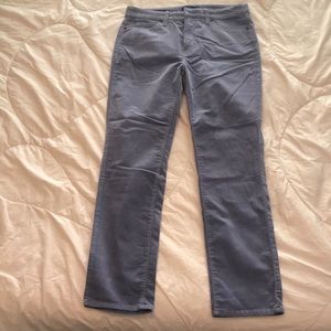 Talbots light blue cordaroy pants 6 petite